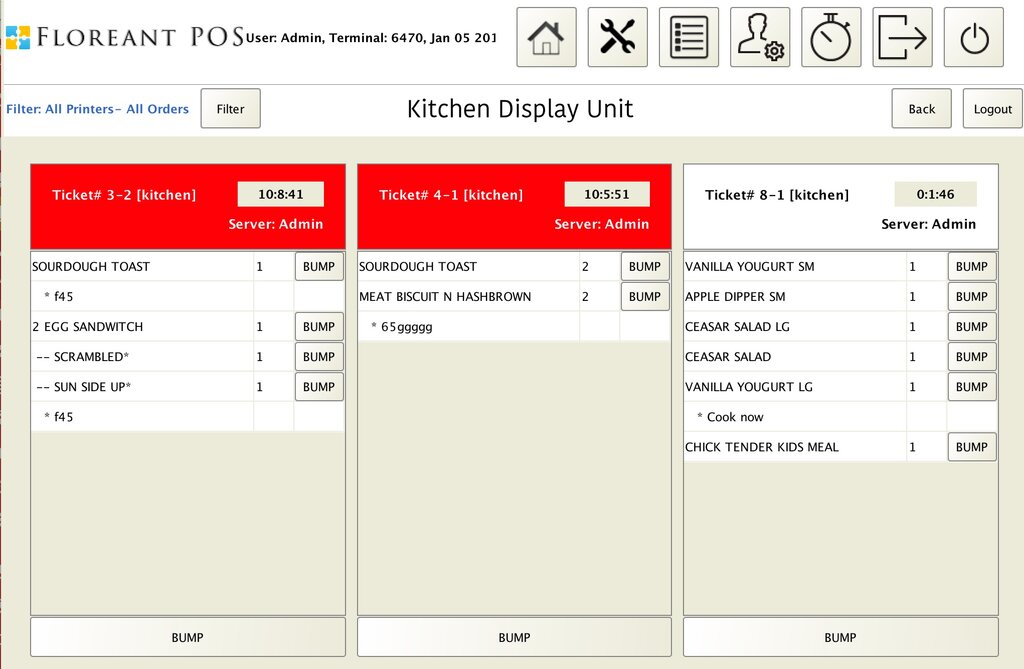 Kitchen Display System